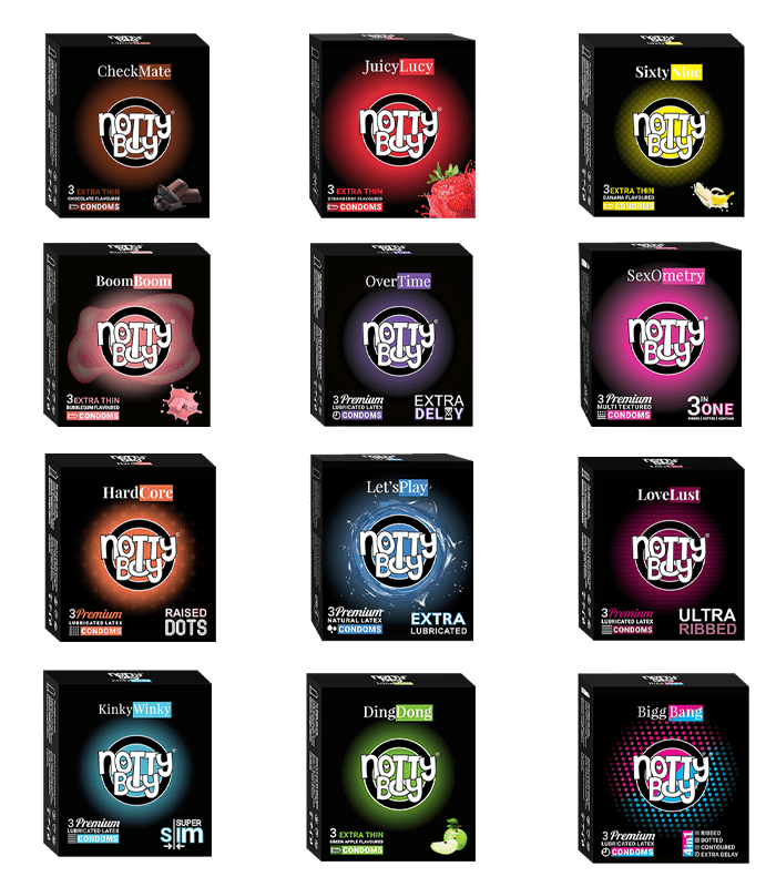 Notty Boy Condom Honeymoon Pack - 36 pcs - Image 1