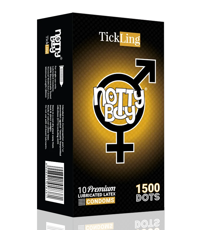 Extra dotted condom