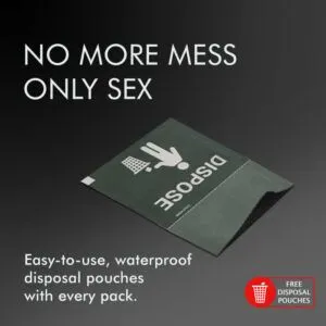 disposable bags to properly dispose of condoms